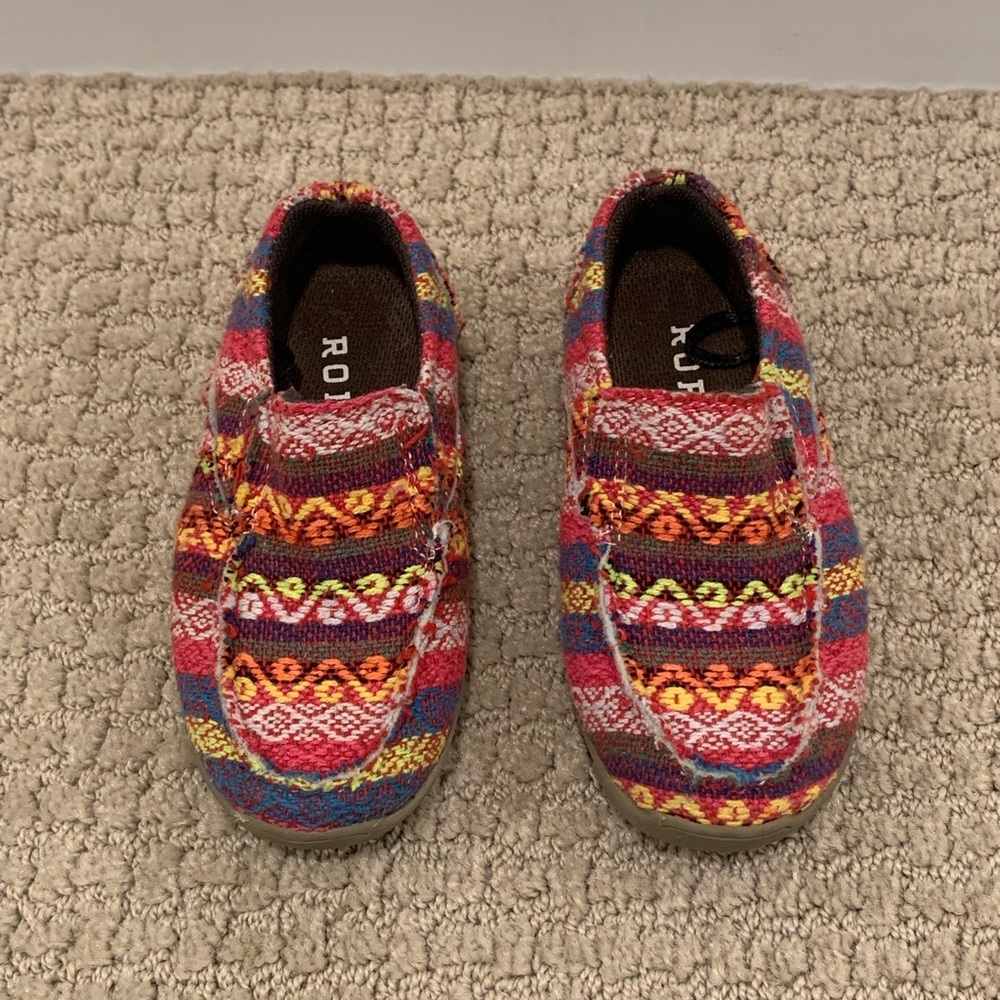 Little girls size 9 Roper shoes